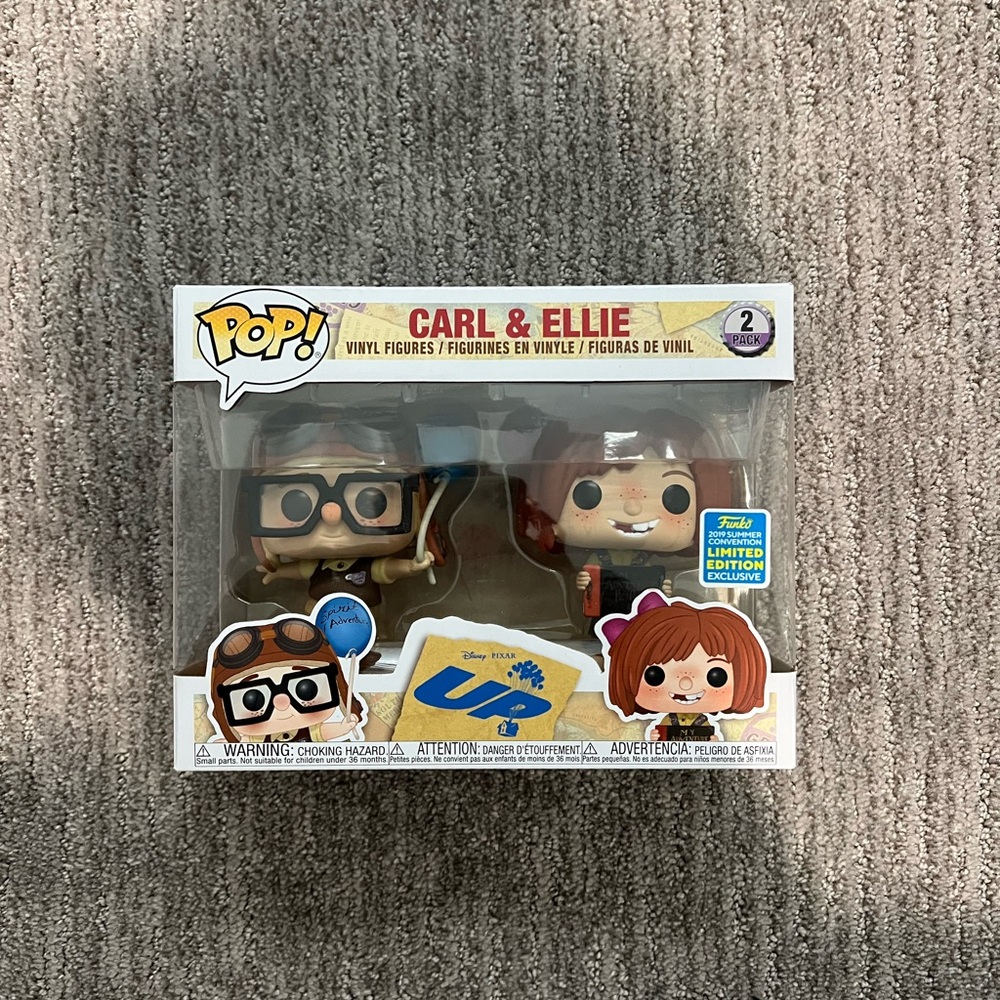 Funko Pop Carl & Ellie Limited Edition Figures